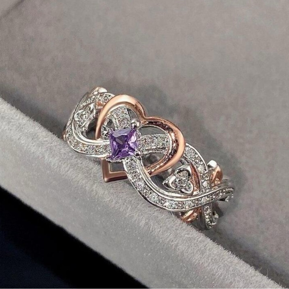RING BRIDAL RING ENGAGMENT RING - Picture 2 of 4